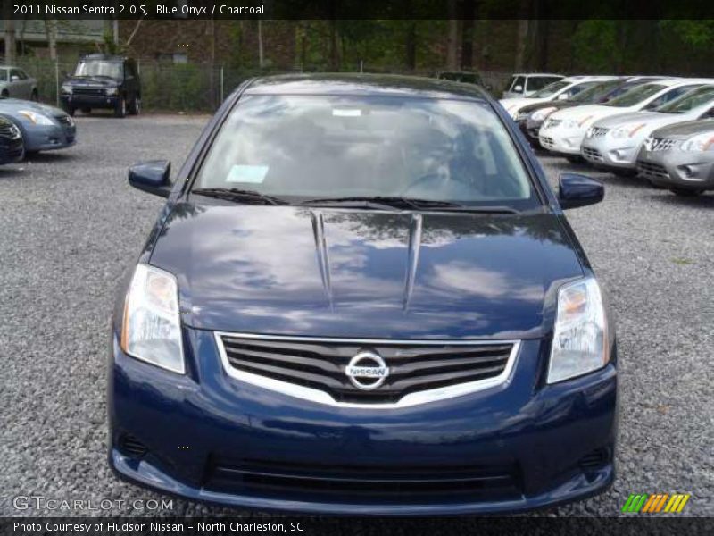 Blue Onyx / Charcoal 2011 Nissan Sentra 2.0 S