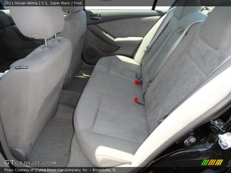 Super Black / Frost 2011 Nissan Altima 2.5 S