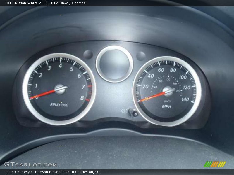 Blue Onyx / Charcoal 2011 Nissan Sentra 2.0 S