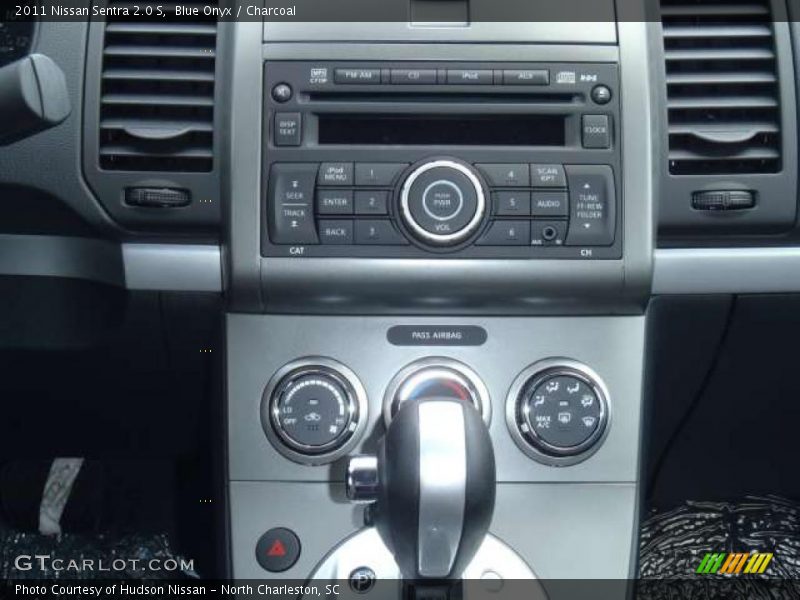 Blue Onyx / Charcoal 2011 Nissan Sentra 2.0 S