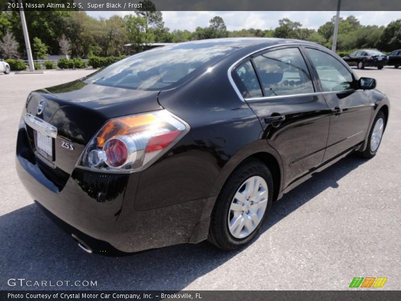 Super Black / Frost 2011 Nissan Altima 2.5 S