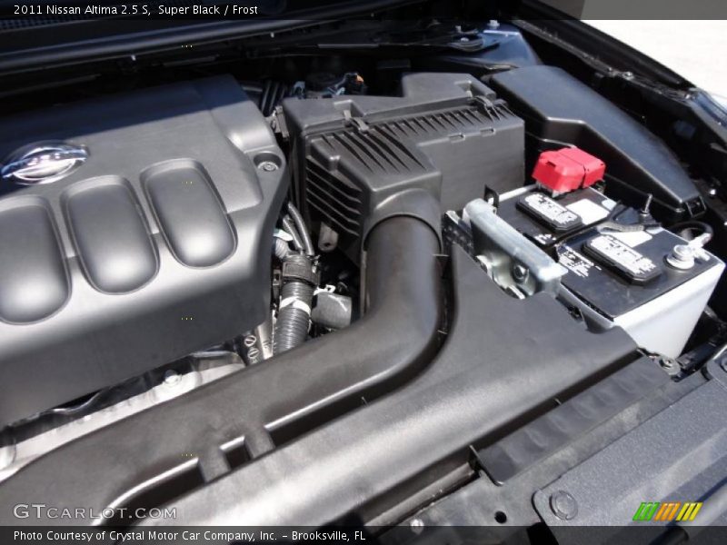 Super Black / Frost 2011 Nissan Altima 2.5 S