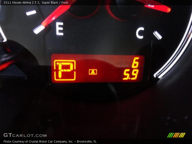 Super Black / Frost 2011 Nissan Altima 2.5 S