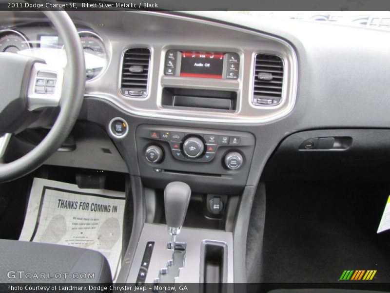Billett Silver Metallic / Black 2011 Dodge Charger SE