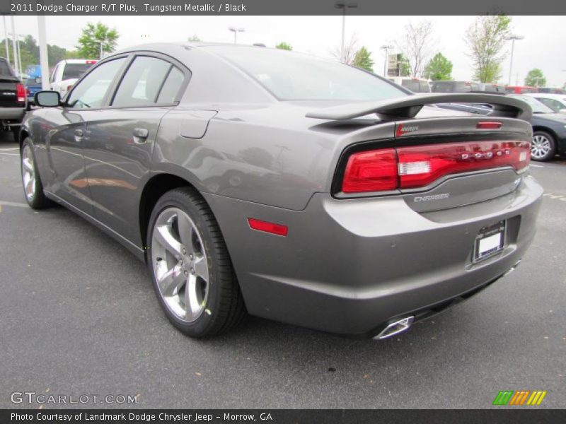 Tungsten Metallic / Black 2011 Dodge Charger R/T Plus