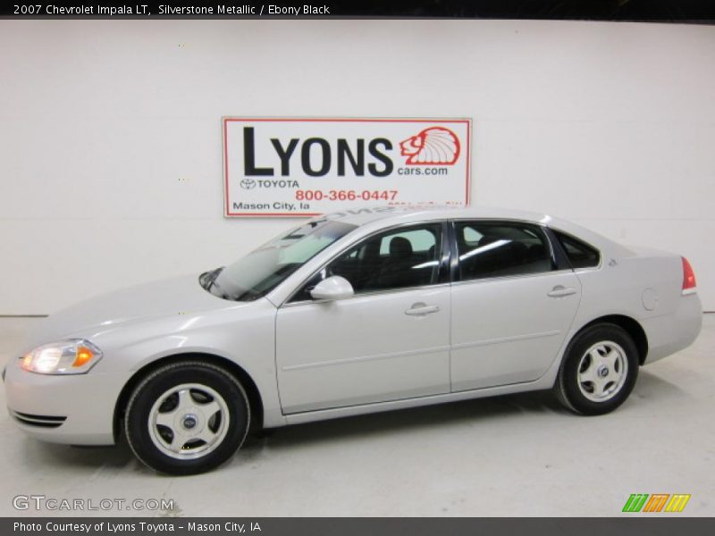 Silverstone Metallic / Ebony Black 2007 Chevrolet Impala LT