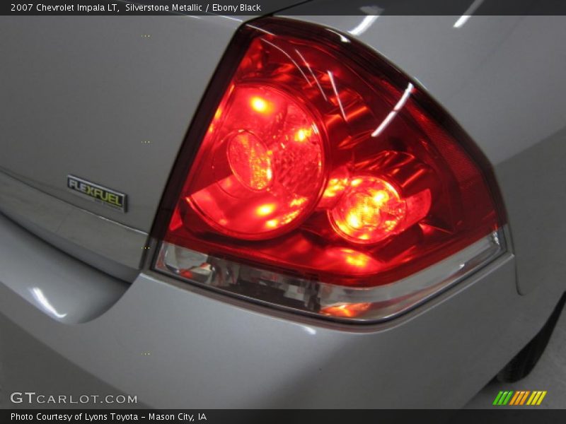 Silverstone Metallic / Ebony Black 2007 Chevrolet Impala LT