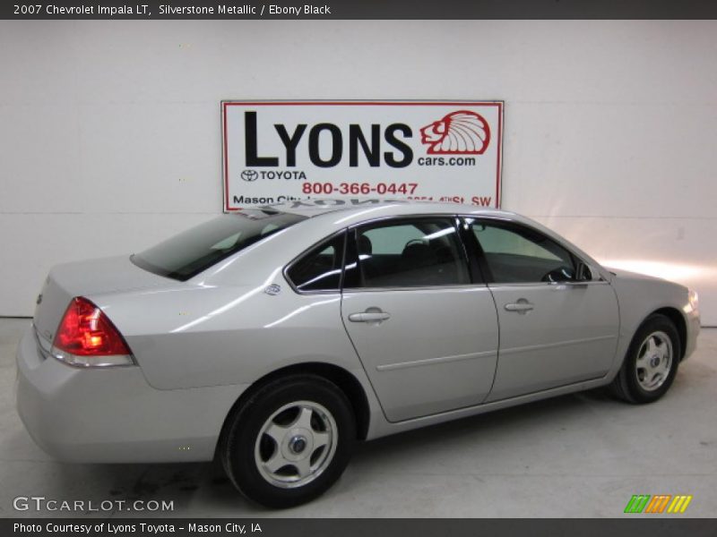 Silverstone Metallic / Ebony Black 2007 Chevrolet Impala LT