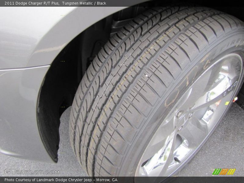 Tungsten Metallic / Black 2011 Dodge Charger R/T Plus