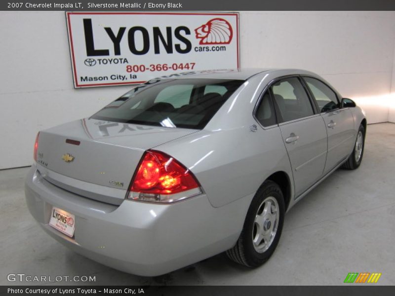 Silverstone Metallic / Ebony Black 2007 Chevrolet Impala LT