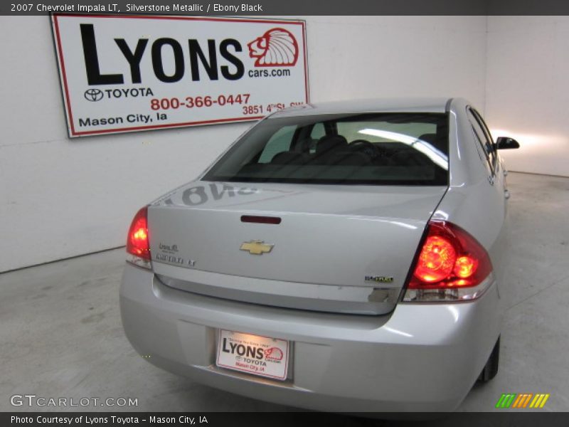 Silverstone Metallic / Ebony Black 2007 Chevrolet Impala LT