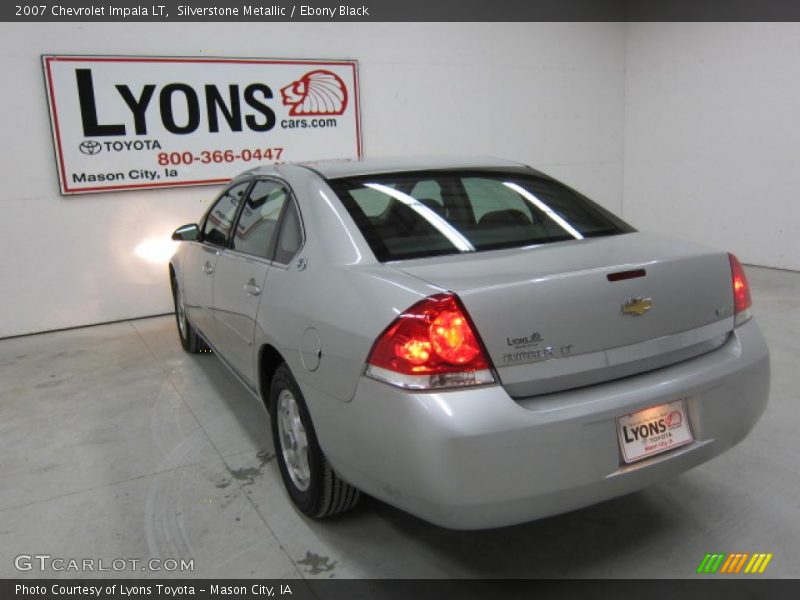 Silverstone Metallic / Ebony Black 2007 Chevrolet Impala LT