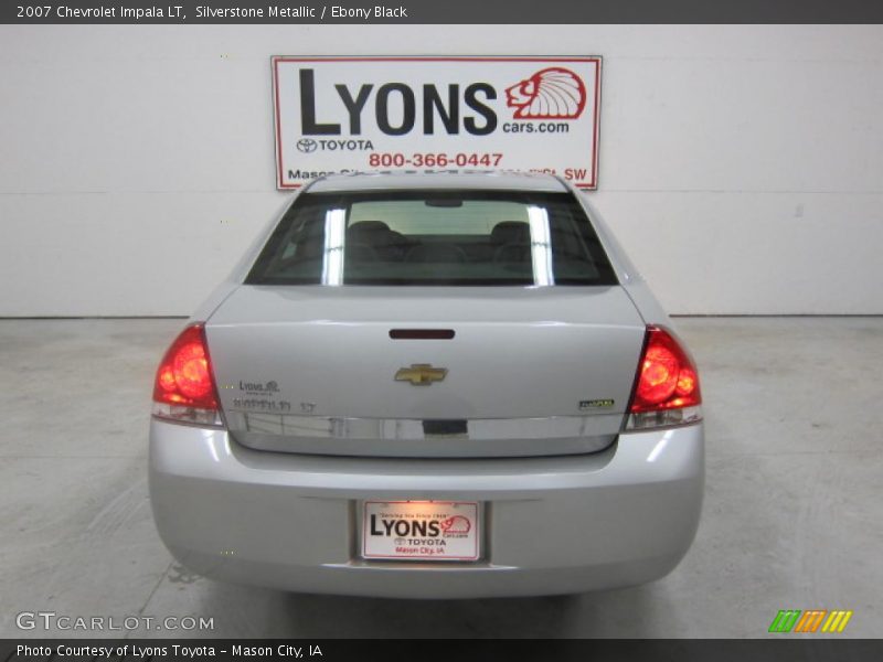 Silverstone Metallic / Ebony Black 2007 Chevrolet Impala LT