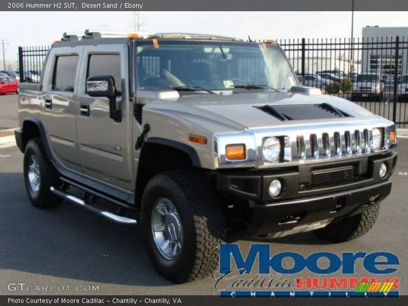 Desert Sand / Ebony 2006 Hummer H2 SUT