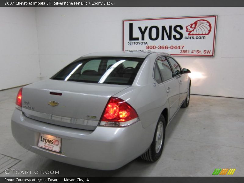 Silverstone Metallic / Ebony Black 2007 Chevrolet Impala LT