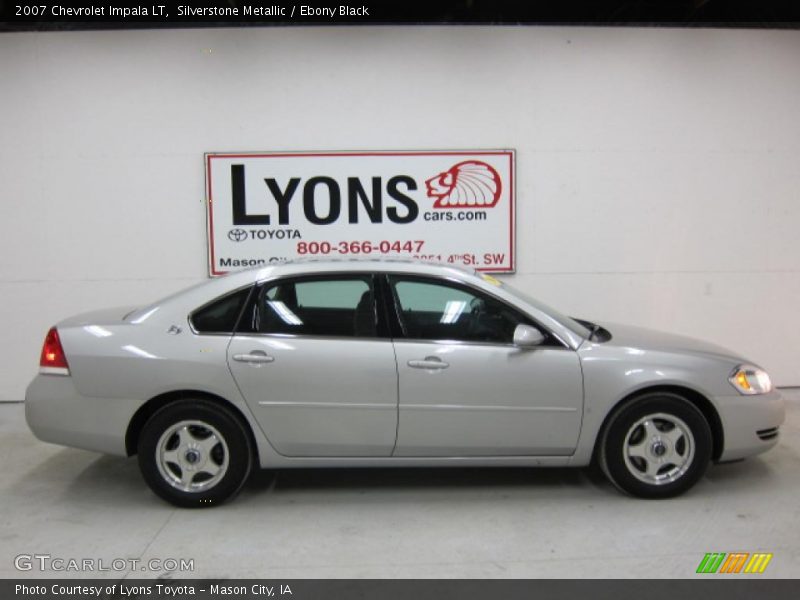 Silverstone Metallic / Ebony Black 2007 Chevrolet Impala LT
