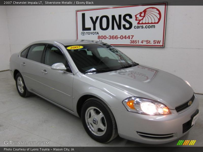 Silverstone Metallic / Ebony Black 2007 Chevrolet Impala LT