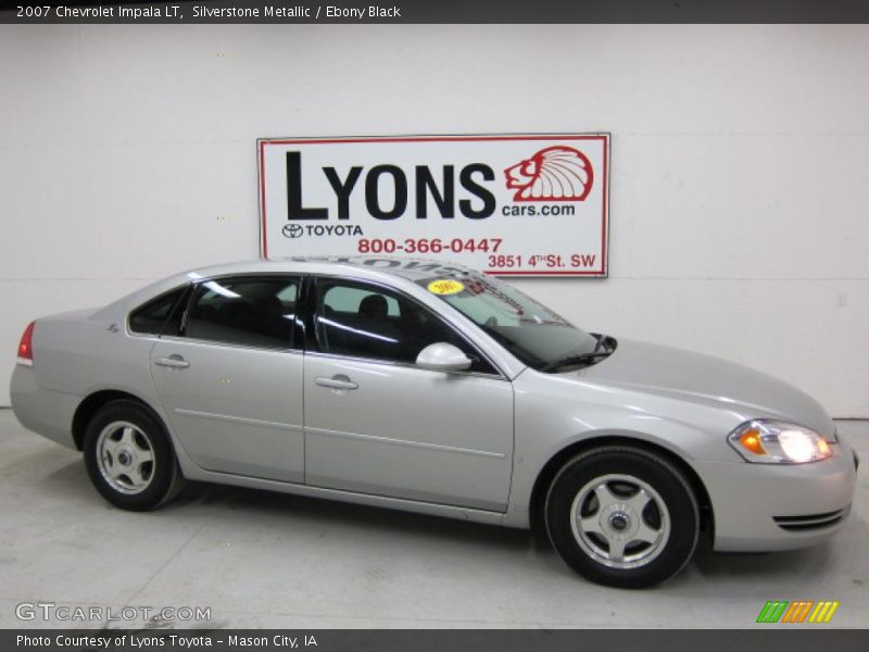 Silverstone Metallic / Ebony Black 2007 Chevrolet Impala LT