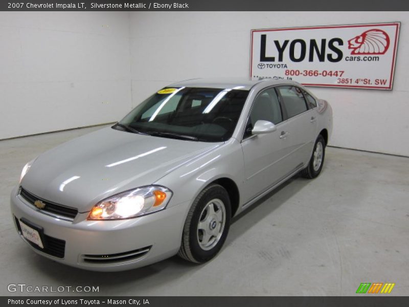 Silverstone Metallic / Ebony Black 2007 Chevrolet Impala LT