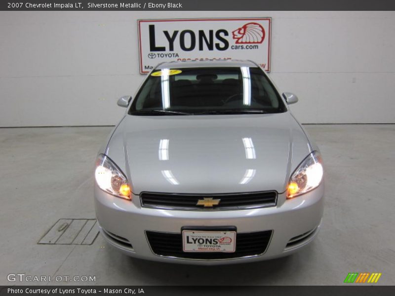 Silverstone Metallic / Ebony Black 2007 Chevrolet Impala LT