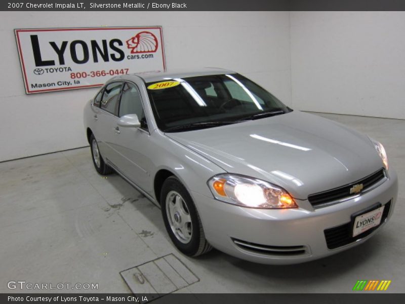 Silverstone Metallic / Ebony Black 2007 Chevrolet Impala LT