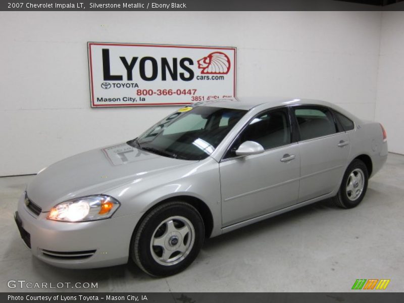 Silverstone Metallic / Ebony Black 2007 Chevrolet Impala LT