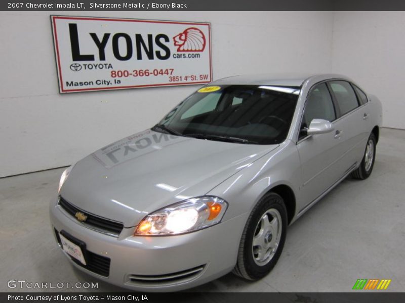 Silverstone Metallic / Ebony Black 2007 Chevrolet Impala LT