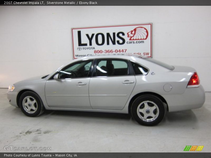 Silverstone Metallic / Ebony Black 2007 Chevrolet Impala LT