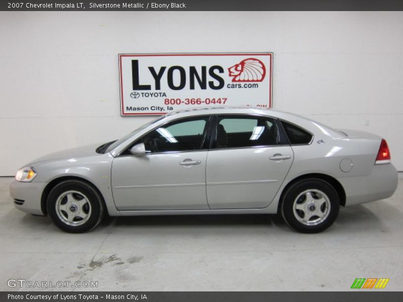 Silverstone Metallic / Ebony Black 2007 Chevrolet Impala LT