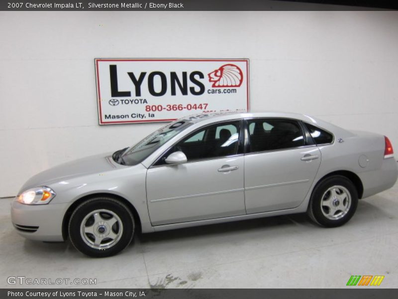 Silverstone Metallic / Ebony Black 2007 Chevrolet Impala LT
