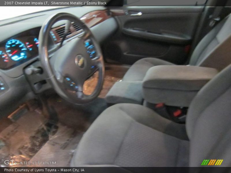 Silverstone Metallic / Ebony Black 2007 Chevrolet Impala LT