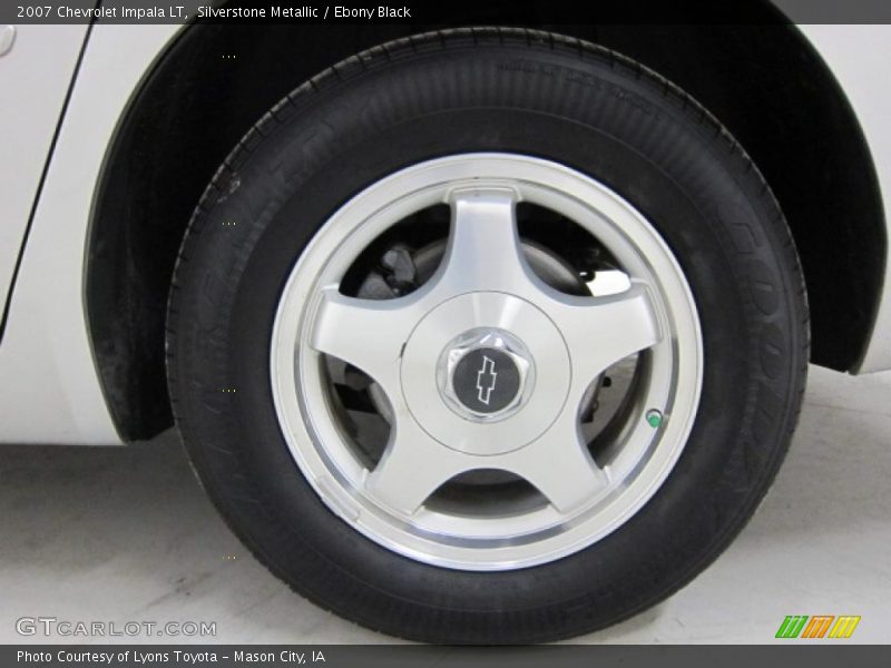 Silverstone Metallic / Ebony Black 2007 Chevrolet Impala LT