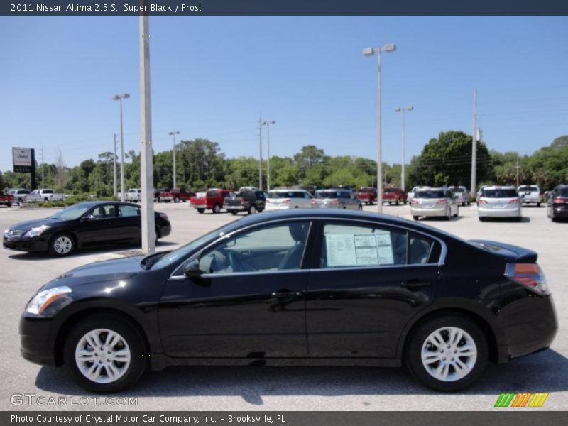 Super Black / Frost 2011 Nissan Altima 2.5 S