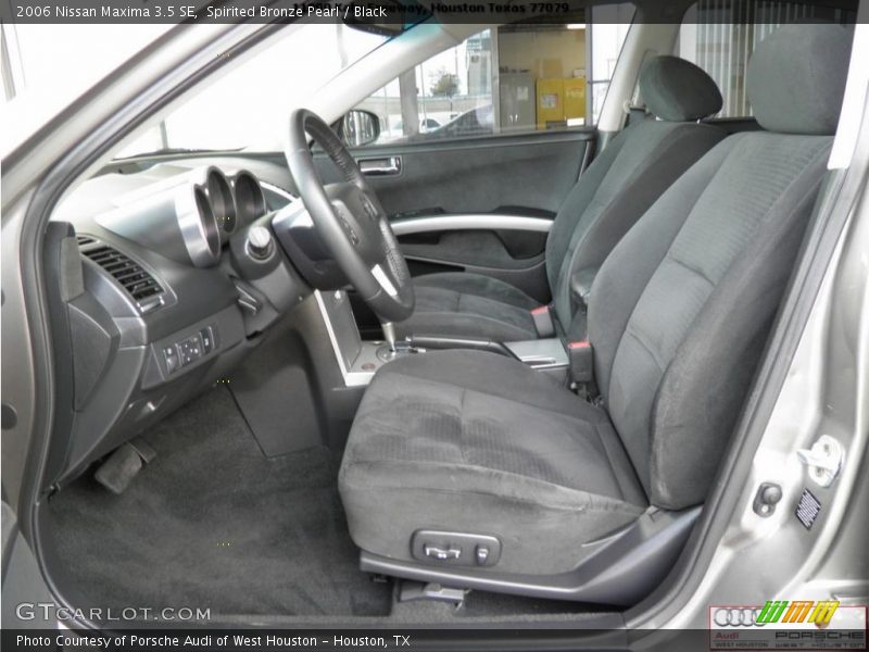 Spirited Bronze Pearl / Black 2006 Nissan Maxima 3.5 SE