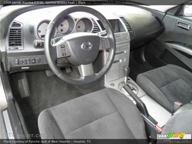 Spirited Bronze Pearl / Black 2006 Nissan Maxima 3.5 SE