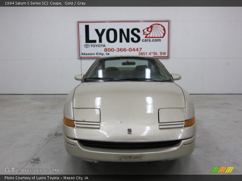 Gold / Gray 1994 Saturn S Series SC2 Coupe