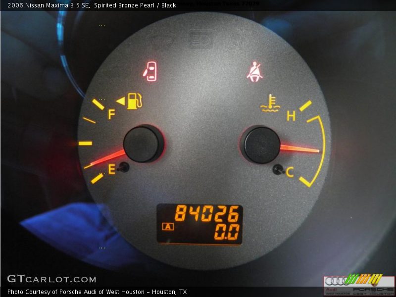 Spirited Bronze Pearl / Black 2006 Nissan Maxima 3.5 SE