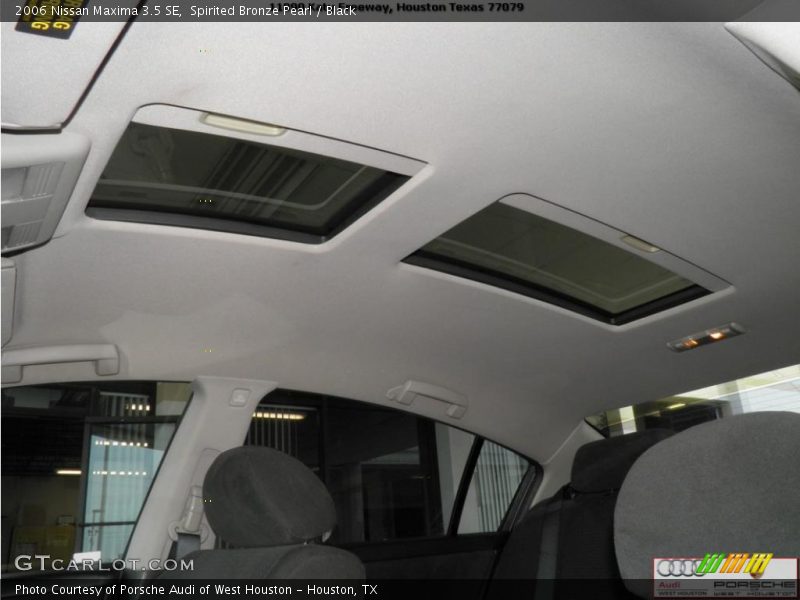 Spirited Bronze Pearl / Black 2006 Nissan Maxima 3.5 SE