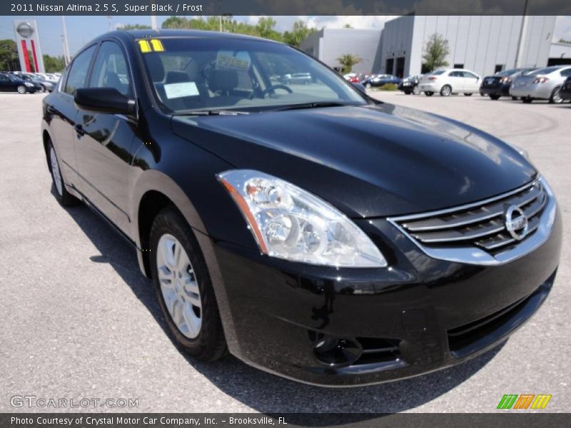 Super Black / Frost 2011 Nissan Altima 2.5 S