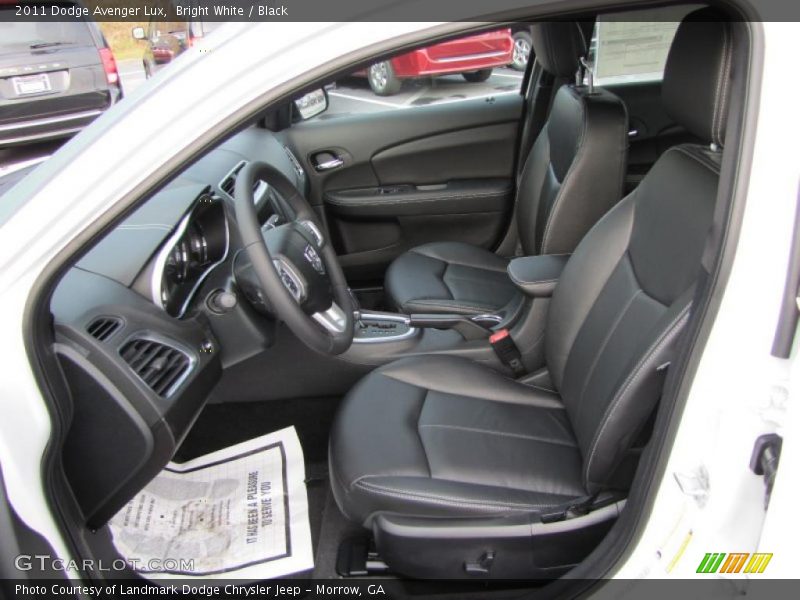  2011 Avenger Lux Black Interior