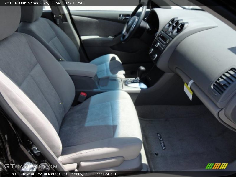 Super Black / Frost 2011 Nissan Altima 2.5 S