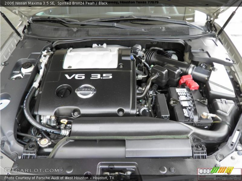Spirited Bronze Pearl / Black 2006 Nissan Maxima 3.5 SE