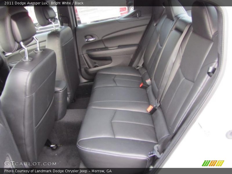 2011 Avenger Lux Black Interior
