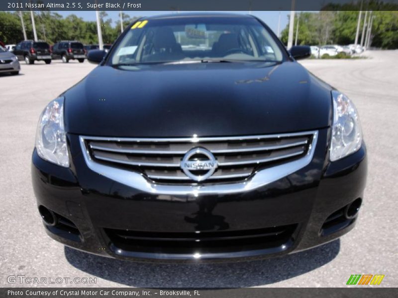 Super Black / Frost 2011 Nissan Altima 2.5 S