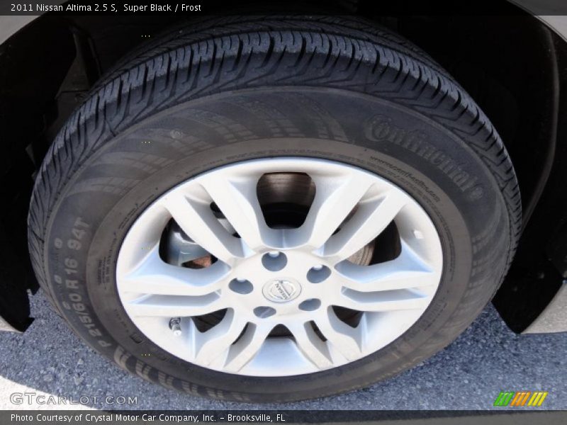 Super Black / Frost 2011 Nissan Altima 2.5 S