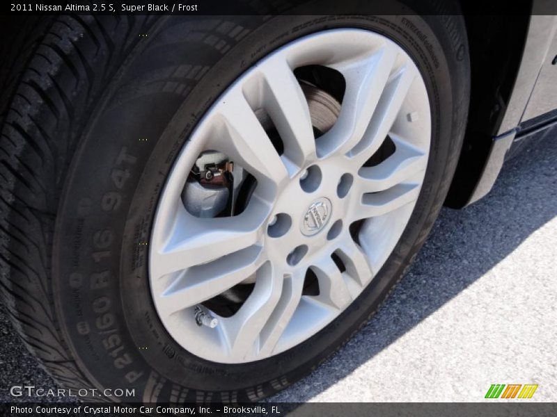 Super Black / Frost 2011 Nissan Altima 2.5 S