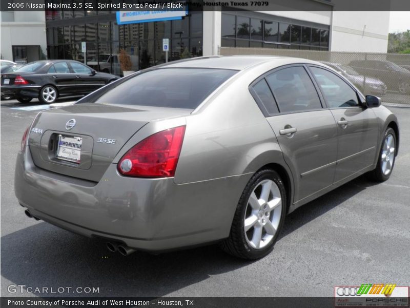 Spirited Bronze Pearl / Black 2006 Nissan Maxima 3.5 SE