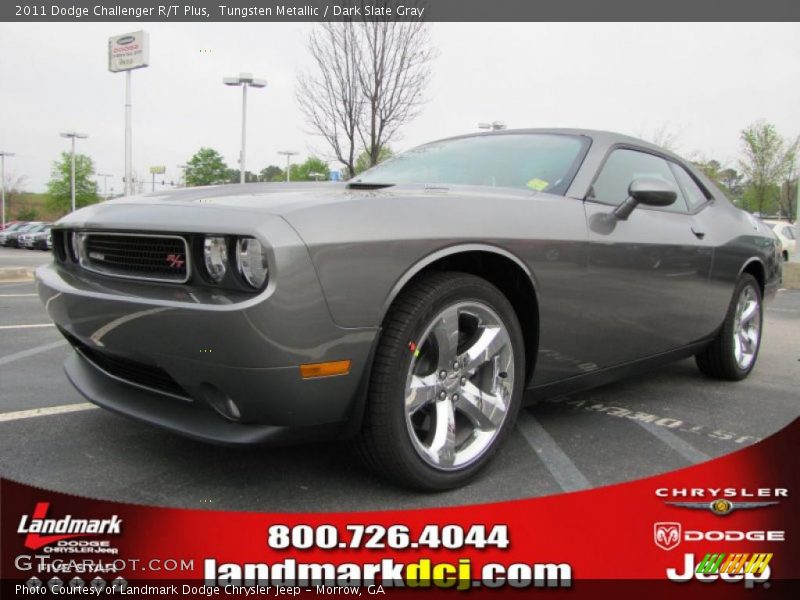 Tungsten Metallic / Dark Slate Gray 2011 Dodge Challenger R/T Plus