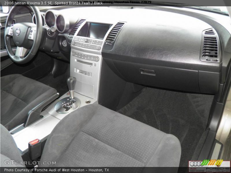 Spirited Bronze Pearl / Black 2006 Nissan Maxima 3.5 SE