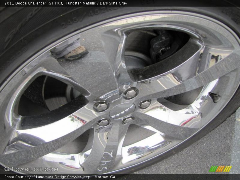 Tungsten Metallic / Dark Slate Gray 2011 Dodge Challenger R/T Plus